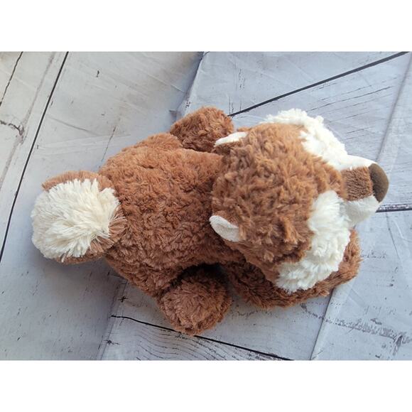 Aurora white and Brown 12 Inch Chipmunk Plush Stuffed Animal Tushies Animals - Picture 2 of 7